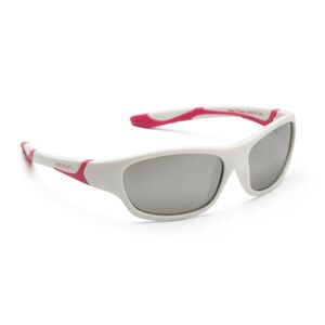 KOOLSUN sluneční brýle SPORT – Bílá / Růžová 6+