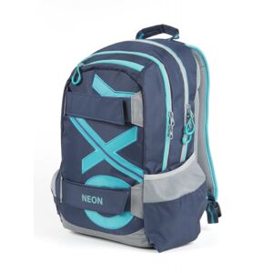KARTON P+P Studentský batoh OXY Sport BLUE LINE Tyrkys