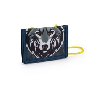 Dětská textilní peněženka - vlk