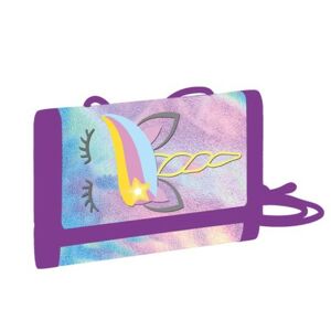 OXYBAG Detská textilná peňaženka - Unicorn iconic