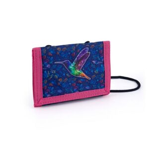 Dětská textilní peněženka - Kolibřík