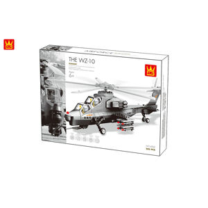 Mac Toys Stavebnica vojenský vrtuľník, 304 dielov