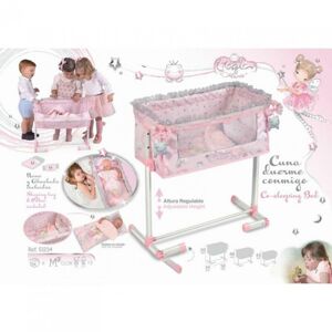 DeCuevas 51234 Novorodenecká postieľka pre bábiky s funkciou spoločného spania Magic Maria 2020
