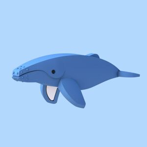 Halftoys KEPORKAK - magnetická skládací hračka s 3D modelem oceánu