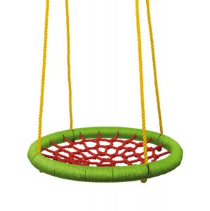 Woody Hojdací kruh (priemer 83cm) - zeleno-červený