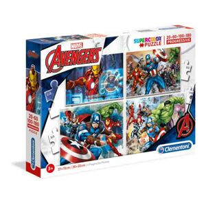 Puzzle 20+60+100+180 dílků - Avengers
