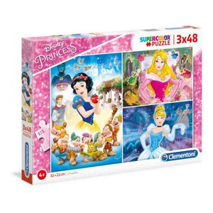 Puzzle 3x48 dílků - Princess