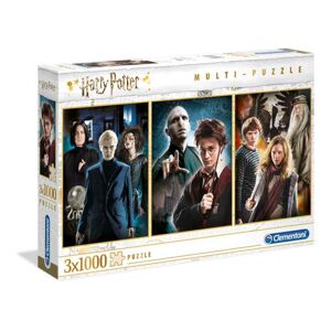 Puzzle 3x1000 dílků - Harry Potter