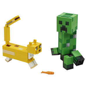LEGO Minecraft 2221156 Veľká figúrka: Creeper ™ a Ocelot - poškodený obal