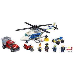 LEGO CITY 2260243 Prenasledovanie s policajnou helikoptérou - poškodený obal