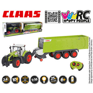 HAPPY PEOPLE 3734425 RC Claas Axion + Claas Cargos - poškodený obal