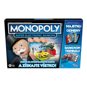 14E8978634 Monopoly Super elektronické bankovníctvo SK verzia - poškozený obal