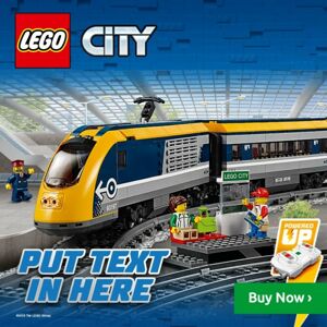 Lego 2260197 Osobní vlak - poškozený obal