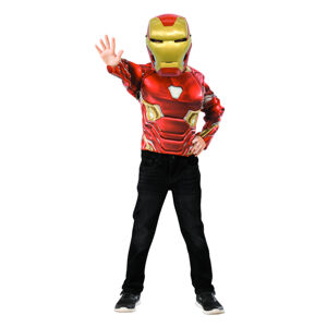ADC RUG34176 Avengers Infinity War: Iron Man - kostým triko s vycpávkami a maska - poškozený obal