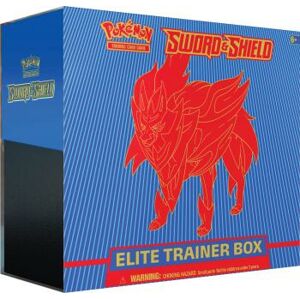 ADC BLACKFIRE Pokémon TCG: Sword and Shield Elite Trainer Box - poškodený obal