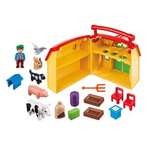 Playmobil Moja prvá prenosná farma (1.2.3) - poškodený obal