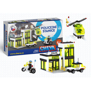 31CH11019 Cheva 19 - Police Station - Box - Damaged Packaging