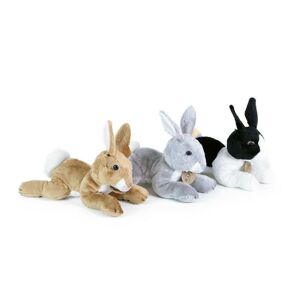 plyšový králík ležící 3 druhy, 18 cm