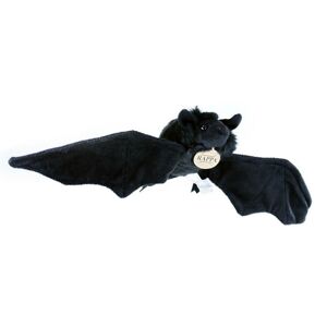 Plyšový netopýr černý, 16 cm, ECO-FRIENDLY