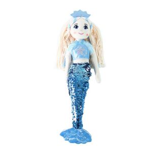 Handrová bábika morská panna plutvičky 45 cm