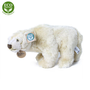 Plyšový lední medvěd stojící 33 cm ECO-FRIENDLY