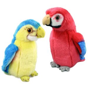 Rappa Plyšové papagáje 2 druhy 19 cm
