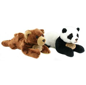 Rappa Plyšový medveď / panda ležiace