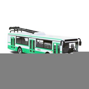 Rappa Kovový trolejbus zelený, 16 cm