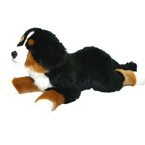 RAPPA Velký plyšový pes salašnický ležící, 61 cm