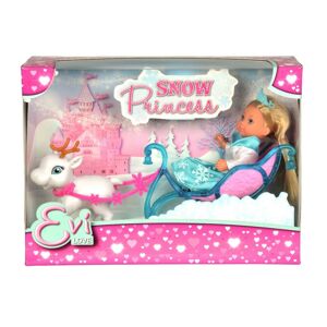 Simba Bábika Evička Snehová princezná s kočiarom