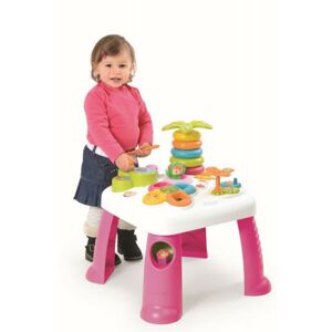 Smoby Cotoons Multifunkčný hrací stôl ružový
