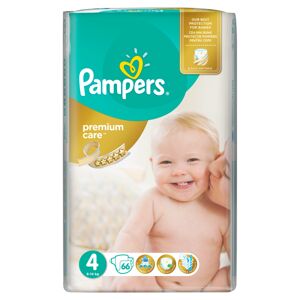 Pampers Premium Care Vel. 4, 66 ks