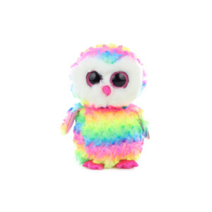 TY Meteor Beanie Boos OWEN 24 cm - colorful owl