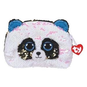 TY Meteor Fashion Sequins kozmetická taška BAMBOO - panda