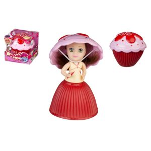 Teddies MINI Cupcake-muffin s prekvapením 5,5 cm krabička 8 cm bábika 24 v