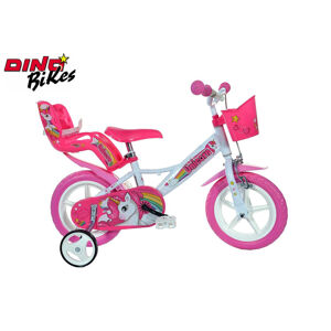 Dino Bikes Detský bicykel  Jednorožec 12"