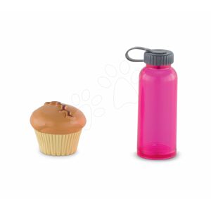 Fľaška na vodu so šiškou Water Bottle & Muffin Ma Corolle pre 36 cm bábiku od 4 rokov