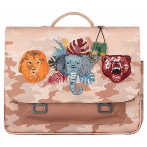 Školská aktovka It Bag Midi Wildlife Jeune Premier ergonomická luxusné prevedenie 30*38 cm