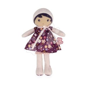 Bábika pre bábätká Violette Doll Tendresse Kaloo 25 cm vo fialových šatách z jemného textilu od 0 mes
