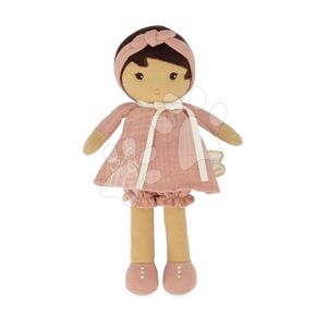 Bábika pre bábätká Amandine Doll Tendresse Kaloo 25 cm v ružových šatách z jemného textilu od 0 mes
