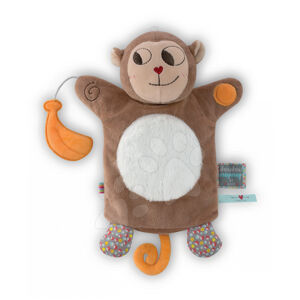 Kaloo plyšová opička Nopnop-Banana Monkey Doudou 961424 hnedá