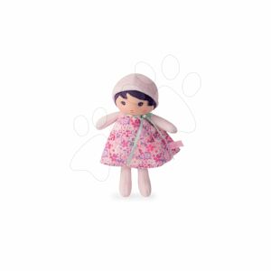 Kaloo bábika pre bábätká Fleur K Tendresse 18 cm v kvetinkových šatách z jemného textilu v darčekovom balení 962091