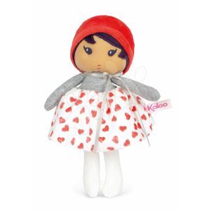 Bábika pre bábätká Jade K Doll Tendresse Kaloo 18 cm v srdiečkových šatách z jemného textilu v darčekovom balení od 0 mes