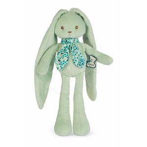 Bábika zajačik s dlhými uškami Doll Rabbit Aqua Lapinoo Kaloo zelený 25 cm z jemného materiálu v darčekovej krabičke od 0 mes