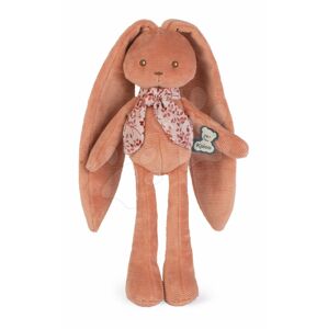 Bábika zajačik s dlhými uškami Doll Rabbit Terracotta Lapinoo Kaloo hnedý 25 cm z jemného materiálu v darčekovej krabičke od 0 mes
