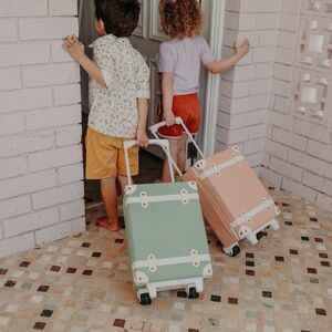 Cestovný kufor pre deti See-Ya mätový