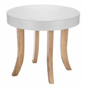 Detský okrúhly stôl drevo