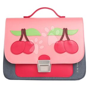 Školská aktovka Classic Mini Cherry Pink Jeune Premier ergonomická luxusné prevedenie 30*38 cm