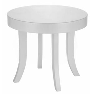 Detský okrúhly stôl biela
