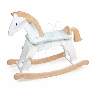 Drevený hojdací koník Lucky Rocking Horse Tender Leaf Toys klasická hračka od 12 mes